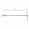 USAG 276 CEB  Chiavi a T snodate con bocca esagonale e sistema di trattenimento Bocca esagonale mm 13 a mm 18,7 L mm 466        