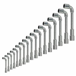 USAG 291 N/SE17  Serie di 17 chiavi a pipa doppie pesanti Peso kg 3,9              