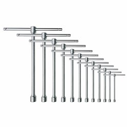 USAG 275 SE12  Serie di 12 chiavi a T semplici con bocca esagonale Peso kg 6              