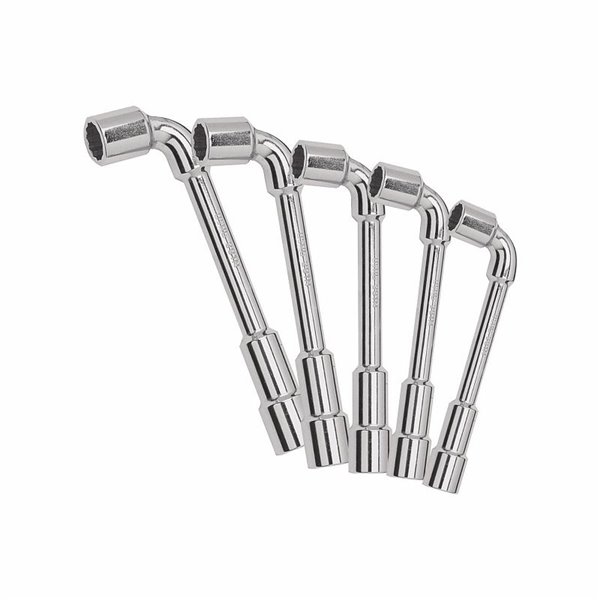 USAG 291 N/SE5  Serie di 5 chiavi a pipa doppie pesanti Peso kg 1              