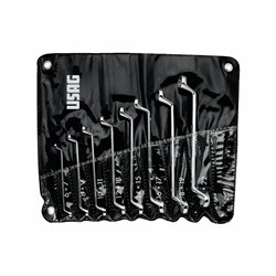 USAG 283 B8  Serie di 8 chiavi poligonali doppie curvate Peso kg 1,4              