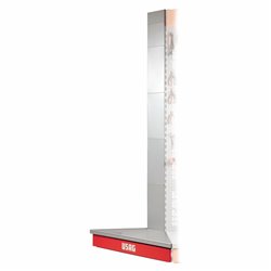 USAG 6000 C  Parete angolo aperto LxPxH mm 900(200)x500x2060              