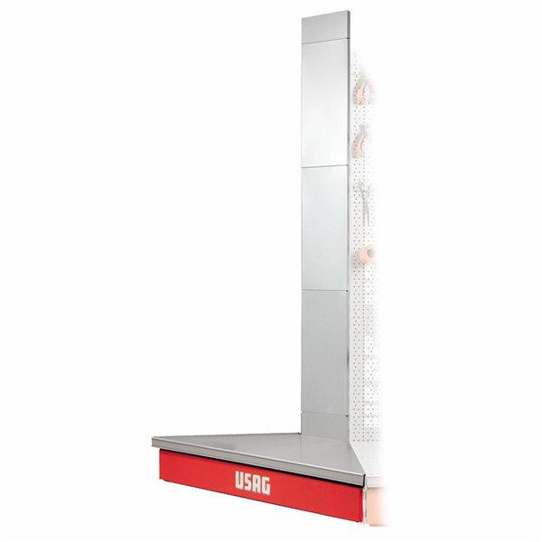 USAG 6001 C  Parete angolo aperto LxPxH mm 900(200)x500x1500              