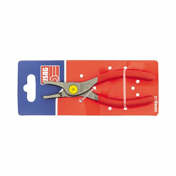 USAG D 128 N  Pinze a becchi diritti per anelli elastici esterni Capacità mm 10÷25 L mm 140            
