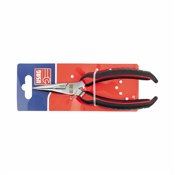 USAG D 133 AX  Pinze a becchi mezzotondi lunghissimi diritti L mm 160 1600 N/mm2 Ø max mm 1,6            