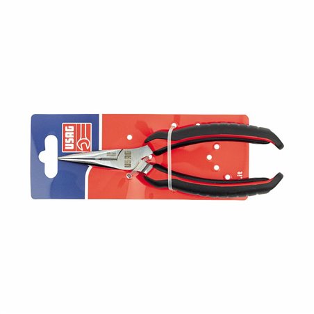 USAG D 133 AX  Pinze a becchi mezzotondi lunghissimi diritti L mm 160 1600 N/mm2 Ø max mm 1,6            