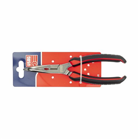 USAG D 133 AXP  Pinze a becchi mezzotondi lunghissimi piegati a 45° L mm 160 1600 N/mm2 Ø max mm 1,6 a mm 44          