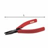 USAG 015/1  Pinza a becchi piatti corti diritti axbxc mm 20x1x9 L mm 120 Peso gr 55          