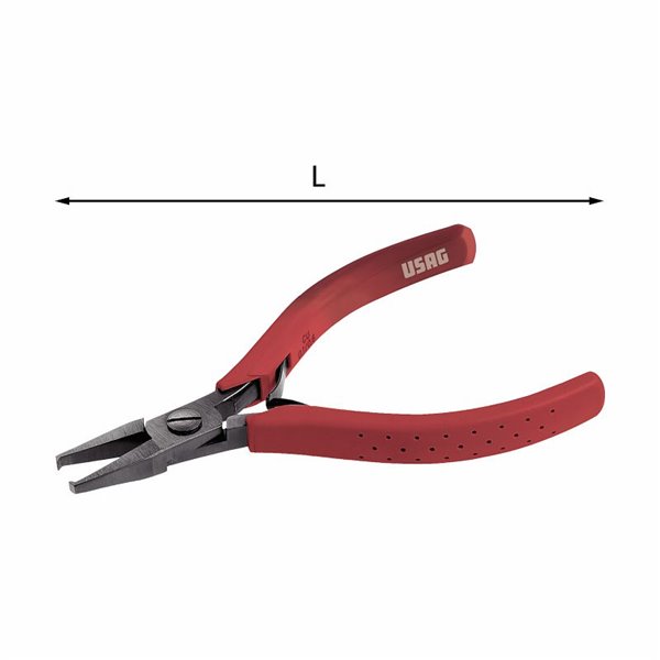 USAG 033/1  Tronchese con testa inclinata a 90° con tagliente raso axb mm 21x10,5 L mm 120 Peso gr 75          