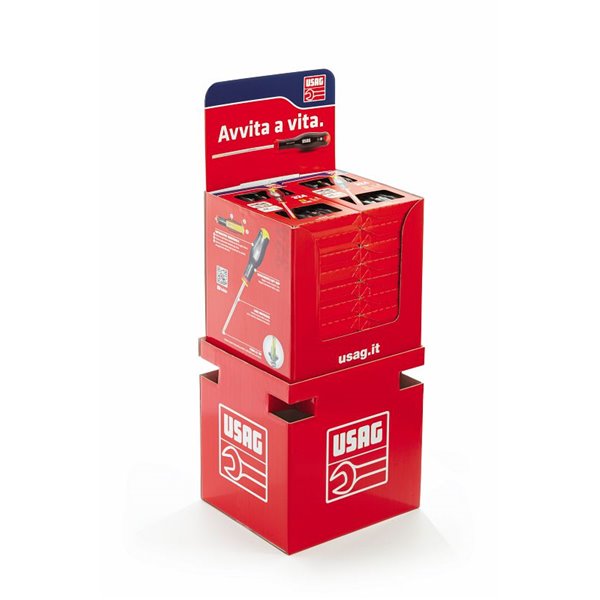 USAG 322 SH10/PB16  Pallbox serie giraviti LxPxH mm 430x370x1130              