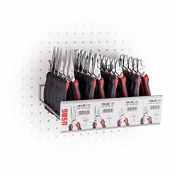 USAG 150 AX/SH20  Gancio multiplo da parete per pinze e tronchesi (20 pz)                