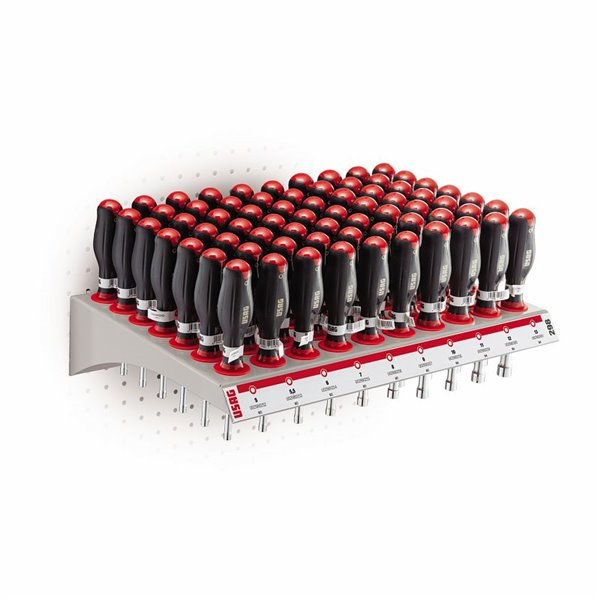 USAG 298 RP1  Ripiano chiavi a bussola esagonali con impugnatura (100 pz) LxPxH mm 480x330x100              