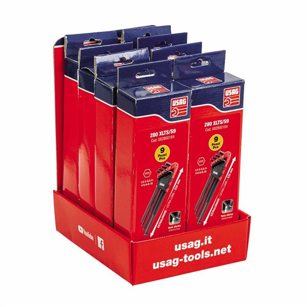 USAG 280 XLTSS9/B8  Espositore da banco LxPxH mm 205x250x315              