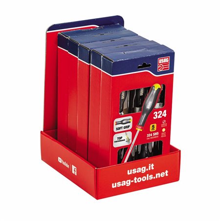 USAG 324 SH5/B5  Espositore da banco LxPxH mm 205x250x315              