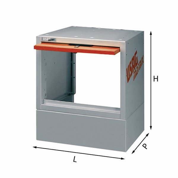 USAG 5002 B1N  Base LxPxH mm 495x375x542 Peso kg 13            