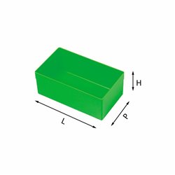 USAG 5003/2B  Vaschetta LxPxH mm 128x74x51 Peso gr 38            