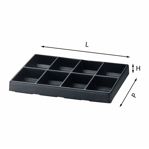 USAG 5003/8  Sottovuoto LxPxH mm 400x315x50 Peso gr 260            