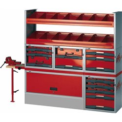 USAG 5006 A6  Assortimento lato sinistro LxPxH mm 1785x375x1506 Peso kg 165            