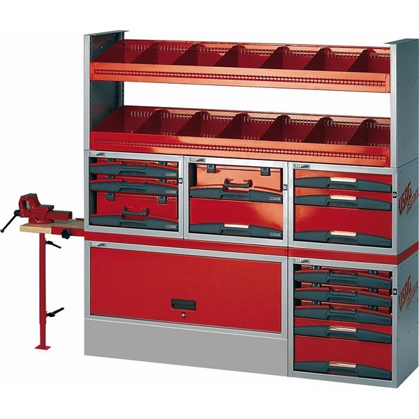 USAG 5006 A6  Assortimento lato sinistro LxPxH mm 1785x375x1506 Peso kg 165            