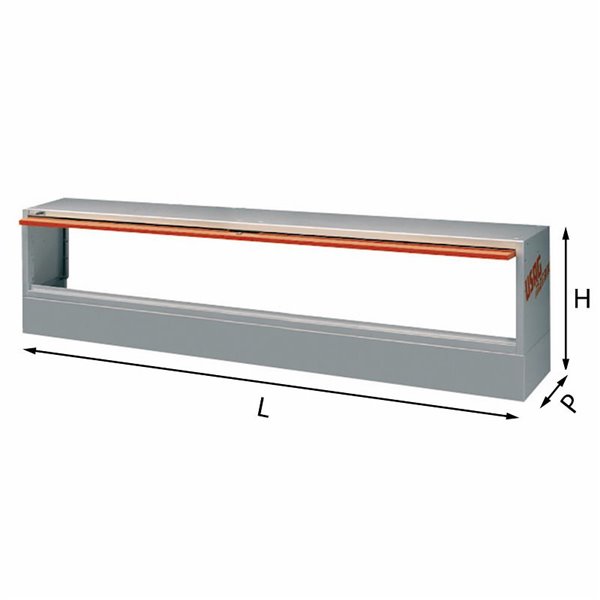 USAG 5002 B3  Base LxPxH mm 1237,5x375x542 Peso kg 17,5            