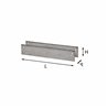 USAG 5003 SL  Separatori (2 pz) Per cassetti H 155 mm LxPxH mm 305x2x140 Peso kg 1          