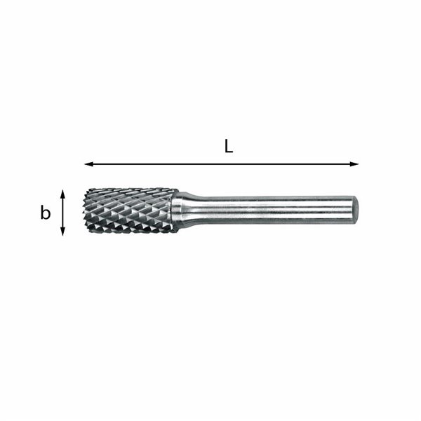 USAG 988 EA  Frese rotative in metallo duro b mm 10 L mm 60            