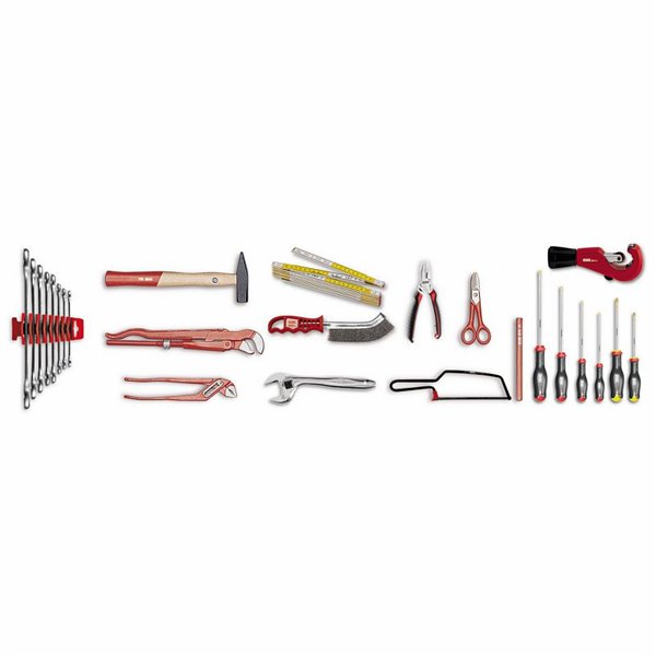 USAG 496 L  Assortimento IDRAULICA (25 pz) Peso kg 4,5              