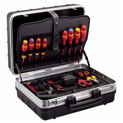 USAG 001 RH14  Valigia con assortimento per elettrotecnica (14 pz) LxPxH mm 465x352x215 Peso kg 8            