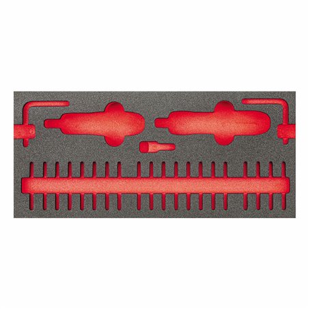 USAG 519 M 824SK23V  Modulo in spugna bicolore vuoto LxPxH mm 415x188x45              