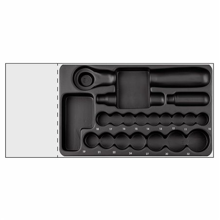 USAG 519/605CAV  Modulo in termoformato vuoto LxPxH mm 311x188x45              