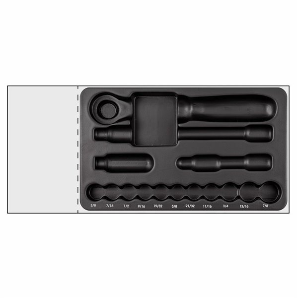 USAG 519/606CAPOLV  Modulo in termoformato vuoto LxPxH mm 311x188x45              