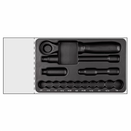 USAG 519/606CAPOLV  Modulo in termoformato vuoto LxPxH mm 311x188x45              