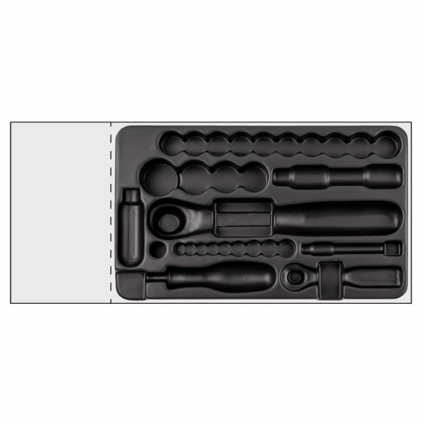 USAG 519/606ACEAV  Modulo in termoformato vuoto LxPxH mm 415x188x45              