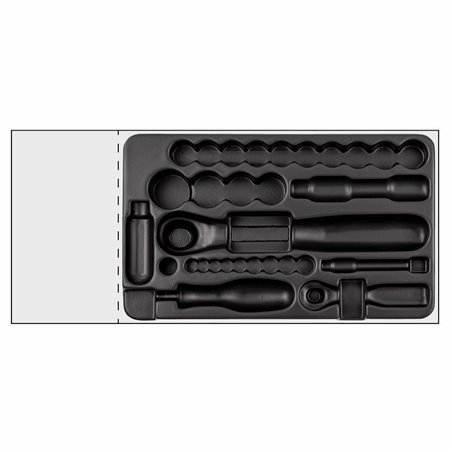 USAG 519/606ACEAV  Modulo in termoformato vuoto LxPxH mm 415x188x45              