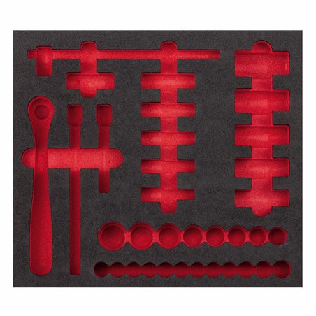 USAG 519 M 612CLAV  Modulo in spugna bicolore vuoto LxPxH mm 415x188x45              