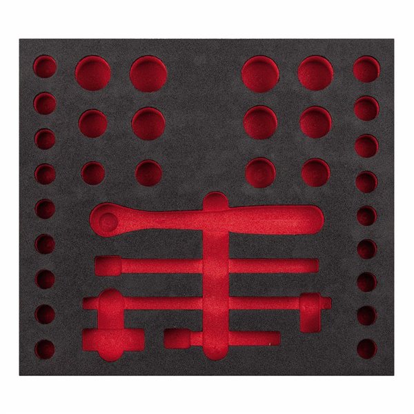 USAG 519 M 612CMPAV  Modulo in spugna bicolore vuoto LxPxH mm 415x376x45              