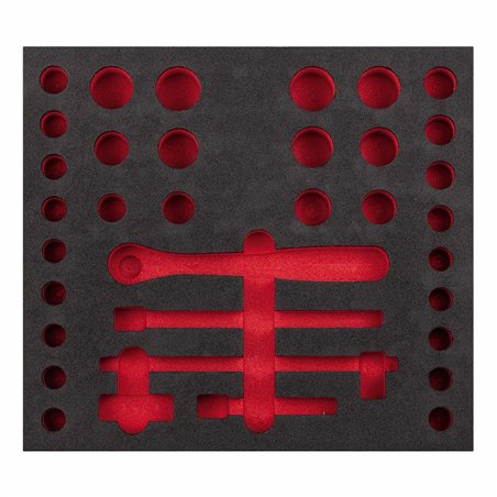 USAG 519 M 612CMPAV  Modulo in spugna bicolore vuoto LxPxH mm 415x376x45              