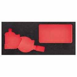 USAG 519 M 942PC3V  Modulo in spugna bicolore vuoto LxPxH mm 415x188x45              