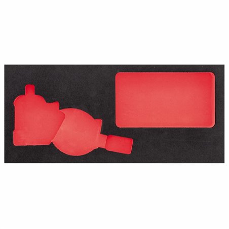 USAG 519 M 942PC3V  Modulo in spugna bicolore vuoto LxPxH mm 415x188x45              