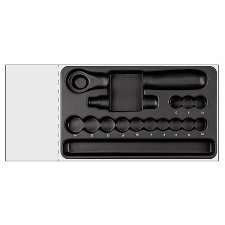 USAG 519/604CV  Modulo in termoformato vuoto LxPxH mm 311x188x45              