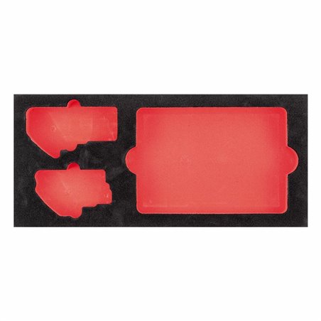 USAG 519 M 280N1V  Modulo in spugna bicolore vuoto LxPxH mm 415x188x45              