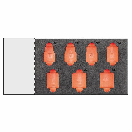 USAG 519 M 235MD7V  Modulo in spugna bicolore vuoto LxPxH mm 311x188x45              