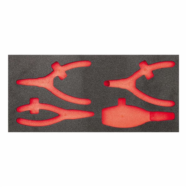 USAG 519 M 127NAV  Modulo in spugna bicolore vuoto LxPxH mm 415x188x45              