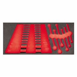 USAG 519 M 285A1AV  Modulo in spugna bicolore vuoto LxPxH mm 415x188x45              