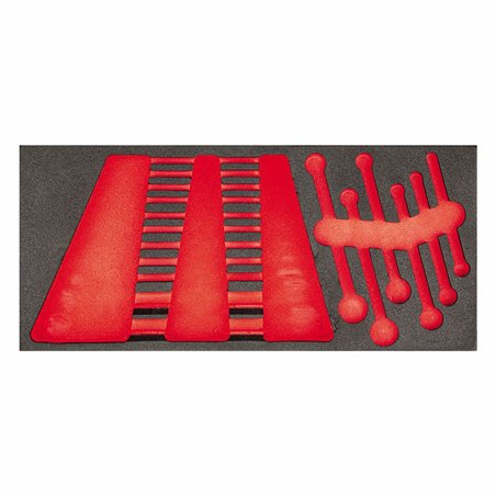 USAG 519 M 285A1AV  Modulo in spugna bicolore vuoto LxPxH mm 415x188x45              