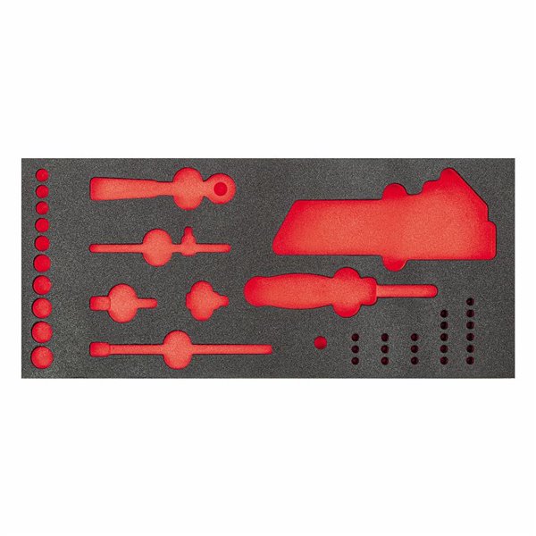 USAG 519 M 613AEAAV  Modulo in spugna bicolore vuoto LxPxH mm 415x188x45              