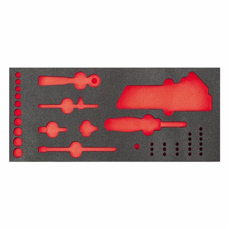 USAG 519 M 613AEAAV  Modulo in spugna bicolore vuoto LxPxH mm 415x188x45              