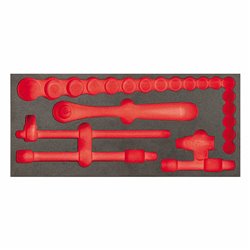 USAG 519 M 613CEAAV  Modulo in spugna bicolore vuoto LxPxH mm 415x188x45              