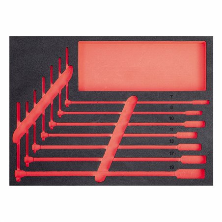 USAG 519 M 276AV  Modulo in spugna bicolore vuoto LxPxH mm 565x415x45              