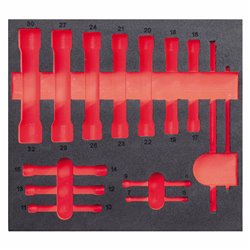 USAG 519 M 290E14V  Modulo in spugna bicolore vuoto LxPxH mm 415x376x45              